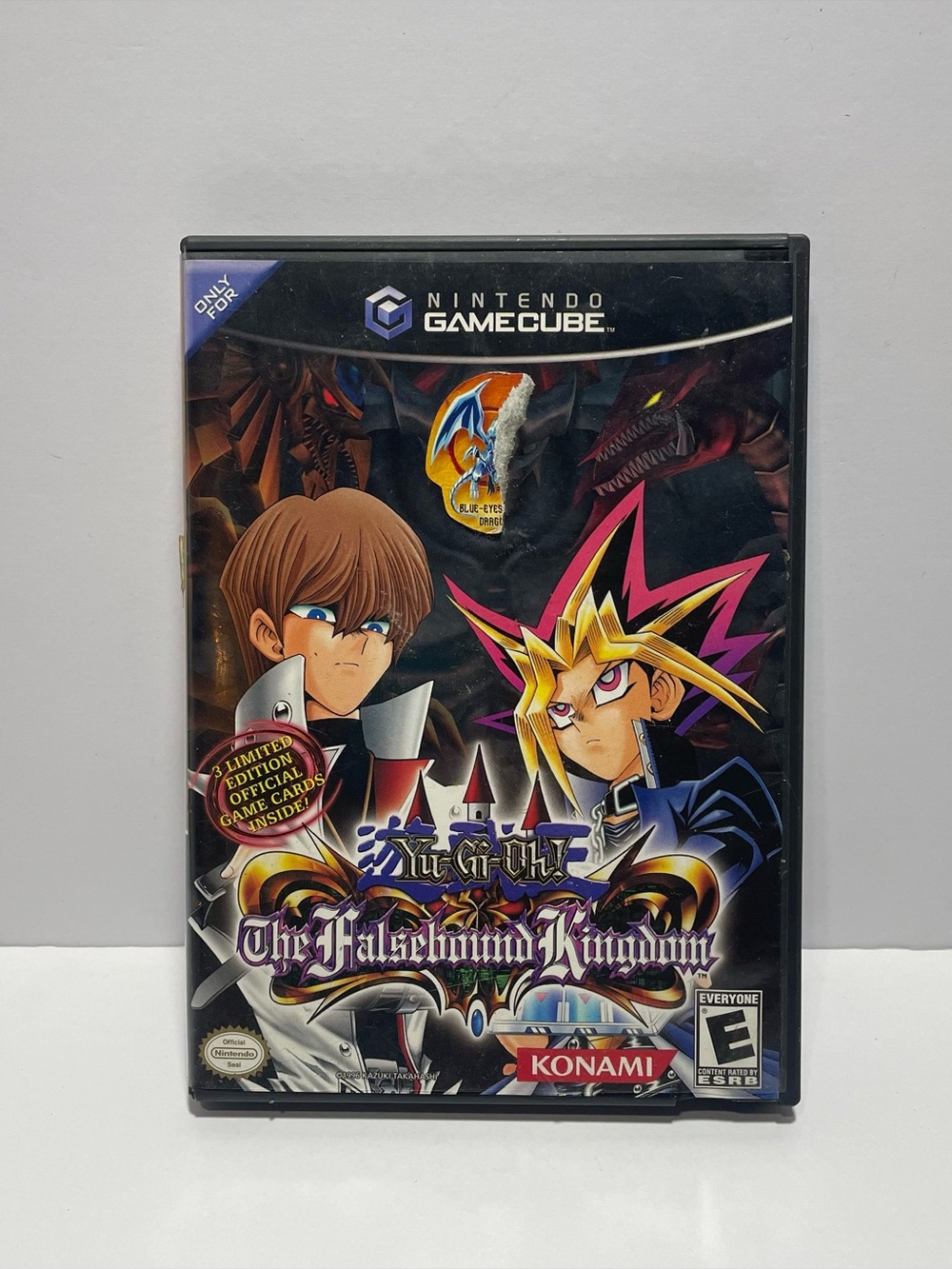 Nintendo GameCube Yu-Gi-Oh! The Falsebound Kingdom – Black, Purple, Yellow
